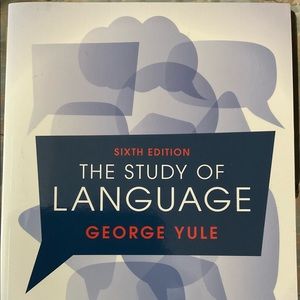 The study of Language - textbook NEW